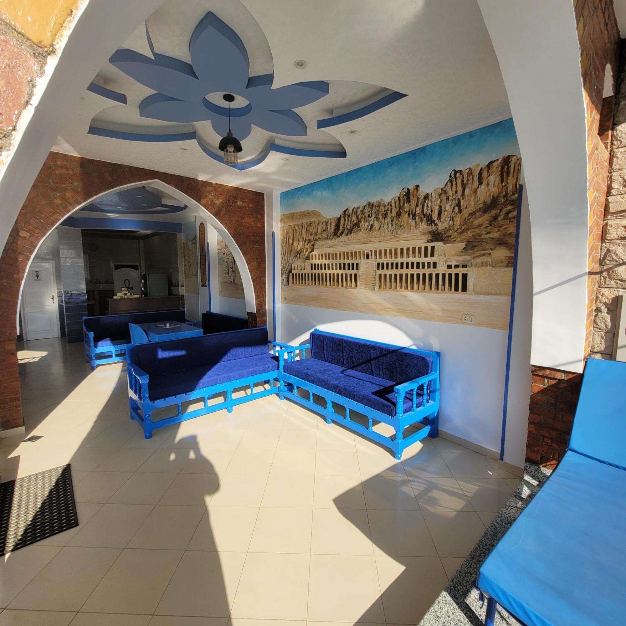Appartement Blue Nile House à Louxor Chambre photo