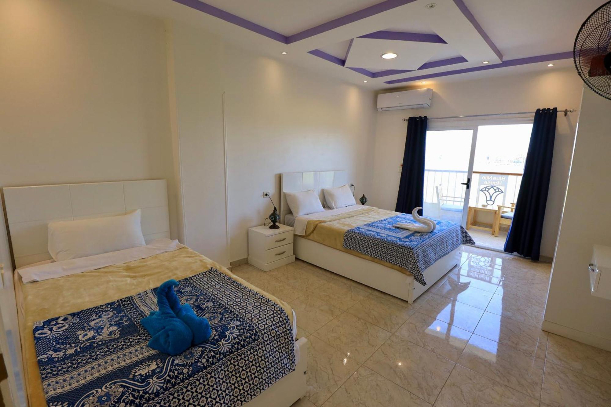 Appartement Blue Nile House à Louxor Chambre photo